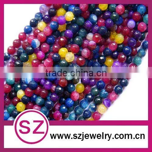 hot colorful agate Semi-precious Gemstone for sale ,gemstone beads 2015