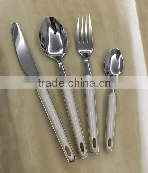 Junzhan Factory directly sell plastic handle cutlery sets high quality