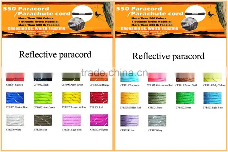 Wholesale outdoor hiking and fishing Paracord Bottle Survival Gear