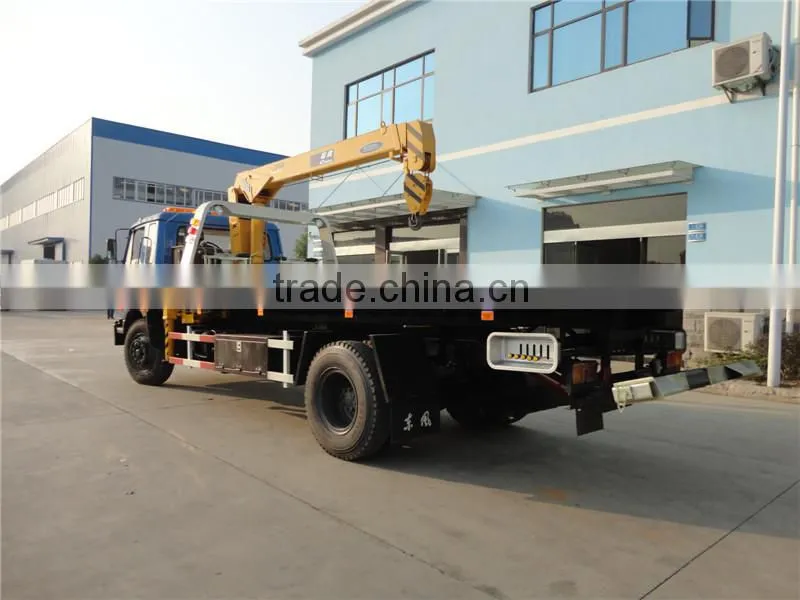 New coming 4x2 dongfeng crane mount wrecker