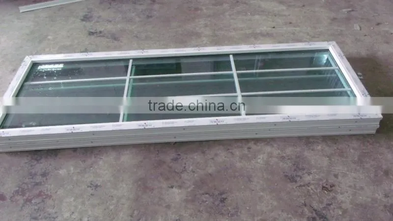 upvc frame frosted glass bathroom door design