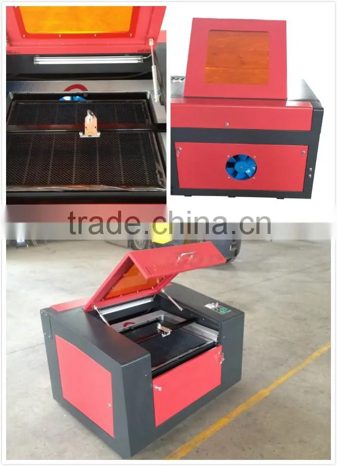 high quality powerful 400*600mm low cost co2 laser engraving cutting machine for sale