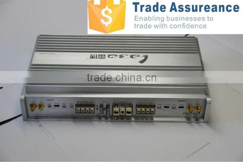 4 channel extreme power amplifier in aluminum alloy professional