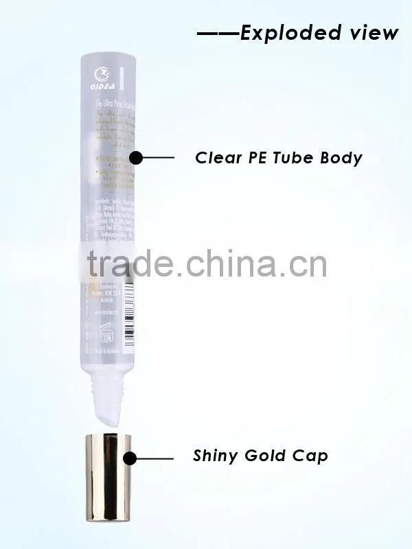12ml plastic tube for cosmetics packaging lip balm packaging tube