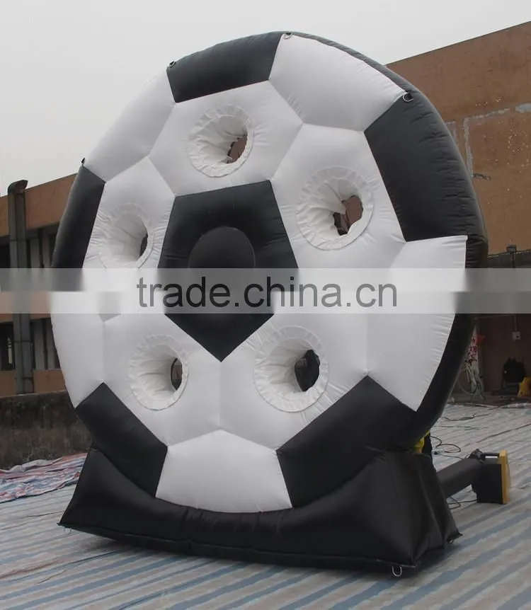 13ft tall soccer goal giant inflatable football darts game for kids and adults