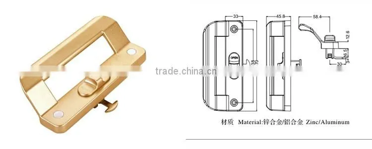 Cheap Price Aluminum Sliding Door Lock
