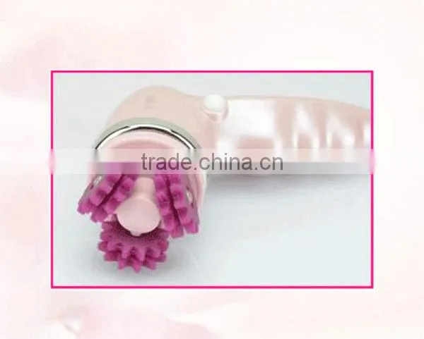 Rechargeable electronic skin cleansing brush