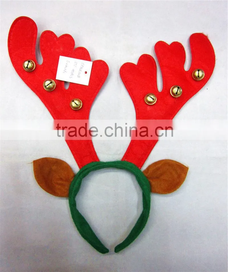 Christmas antlers headband