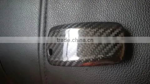 Carbon Fiber Key Chains box, Carbon Fiber vinyl wrapped car key, Genuine carbon fiber key box