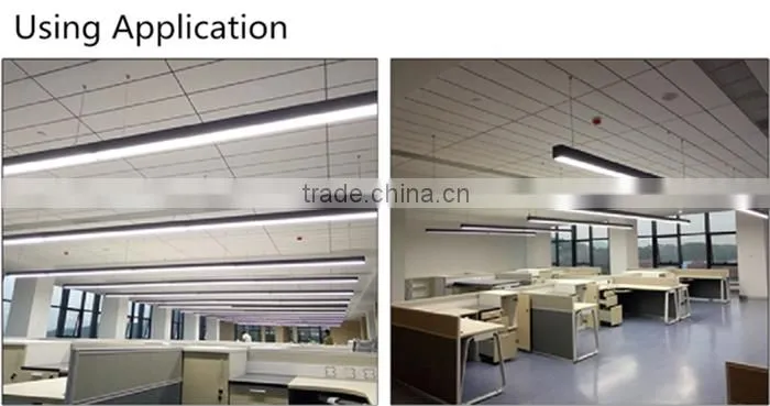 LED linear contemporary designer pendant lighting