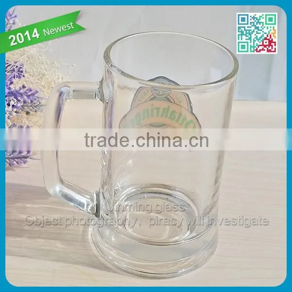Ottakringer Thick Wall Heavy Beer Drink Glassware Classic Crystal Glass Tumbler Beer Mug