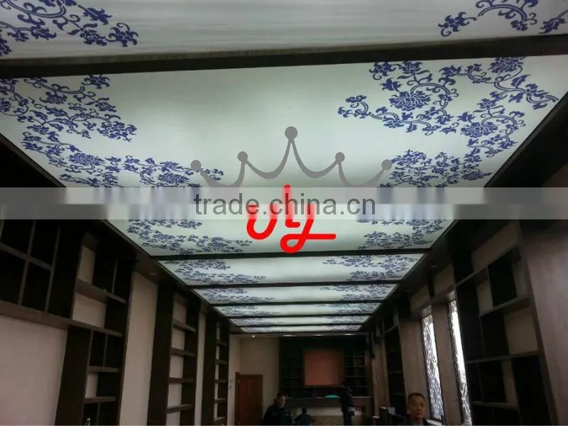 2015 hot sale soft pvc film stretch ceiling