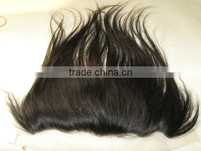 virgin indan remy lace frontal 16" natural color