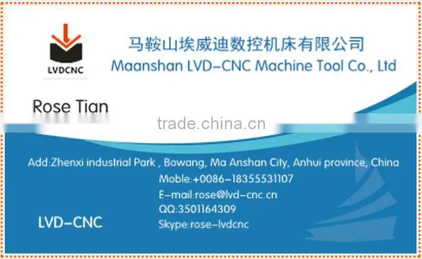 LVD-CNC Q35Y Series 16 20 25 30 Series Universal Multi function Hydraulic ironworker Q35Y-16