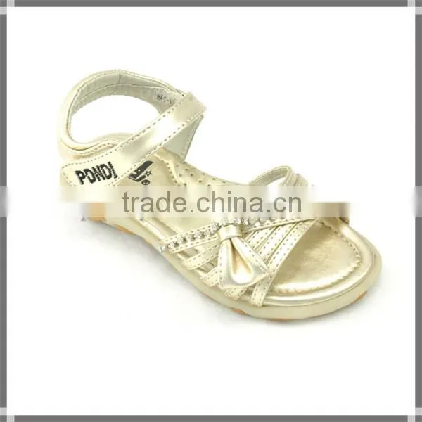 2014 Hot selling name brand fancy sandals for girl