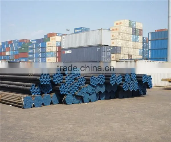 factory round thick wall welded steel pipe for hot sale