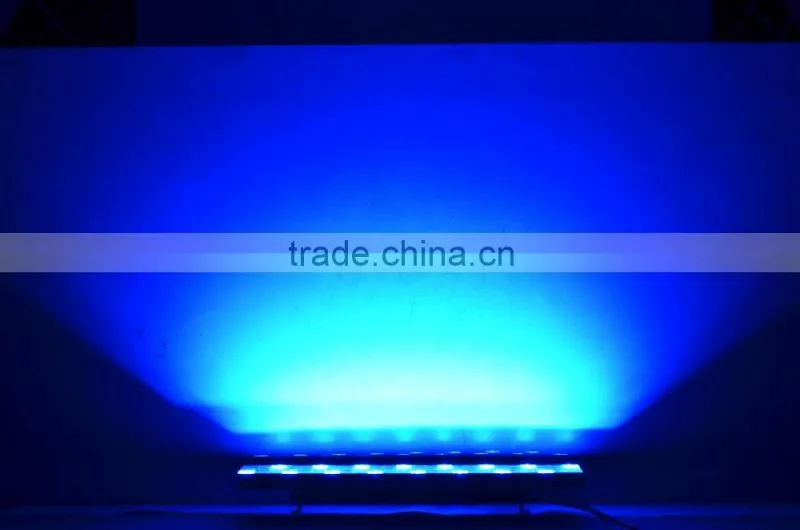 RGBWA good color mixing indoor wall washer light 72x3w