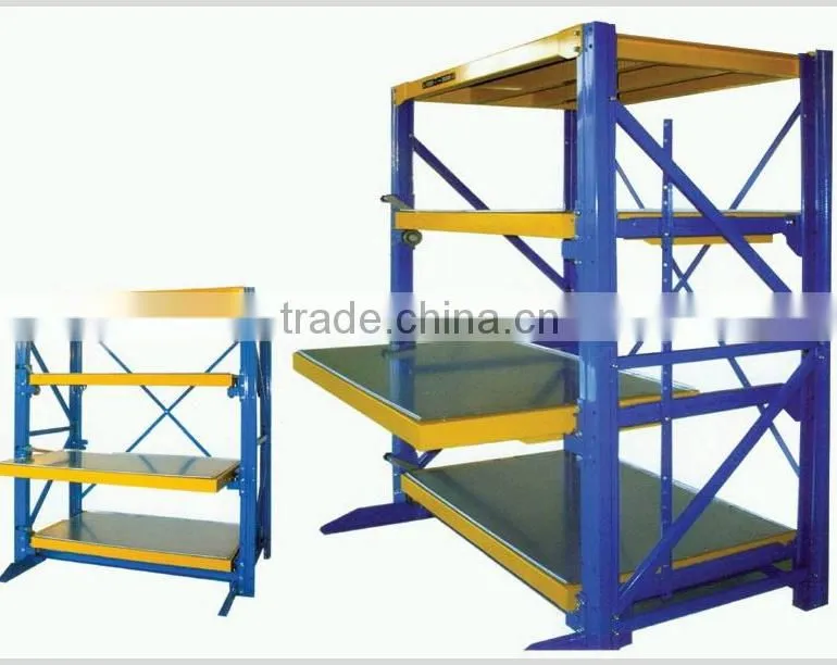 drawer storage rack mold storage solution