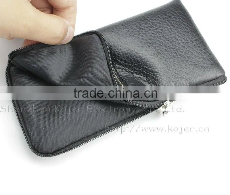 Mobile Phone Pouch with Zipper and Lanyard