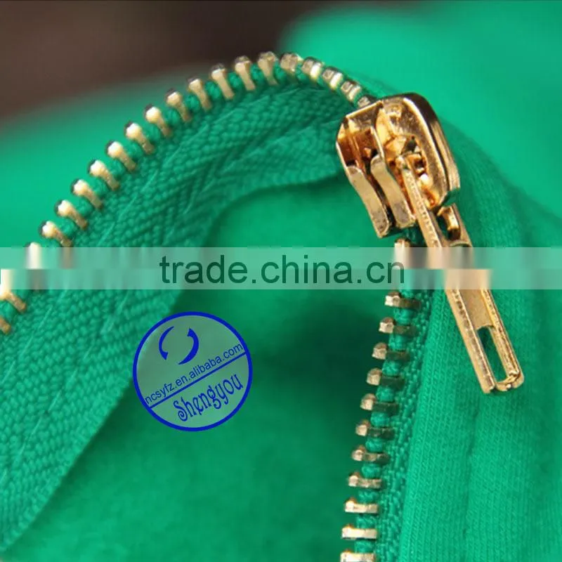 2015 high quality custom zipper-up hoodies sweatshirts china supplier