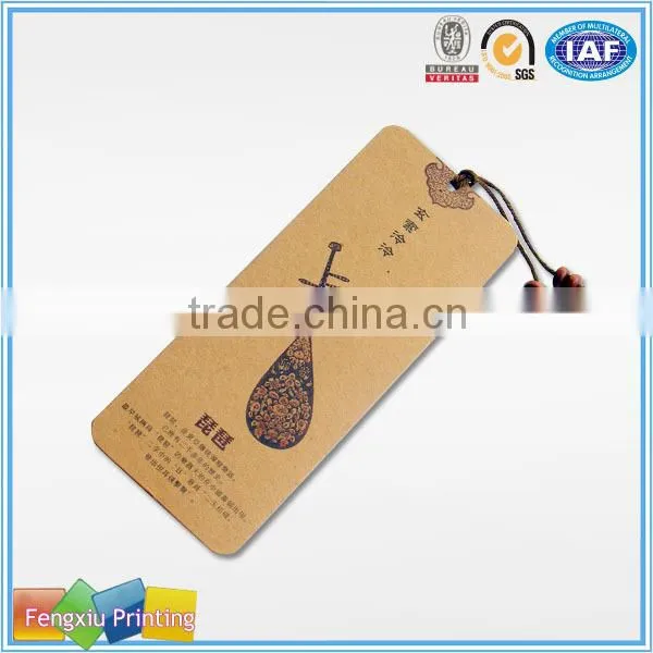 Black Color Private Hangtag Apparel Labels