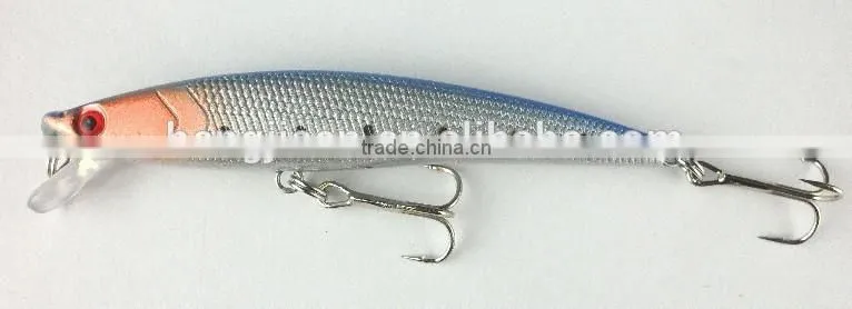 FISHING LURES CRANKBAIT HOOKS 9CM 7.8G 6# Artificial minnow baits
