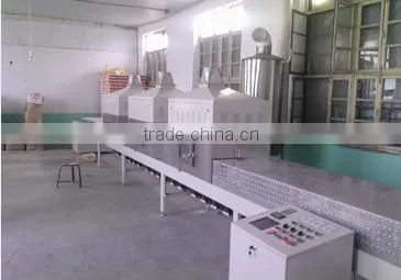 Automatic tunnel continuous microwave baking equipment/drying machine