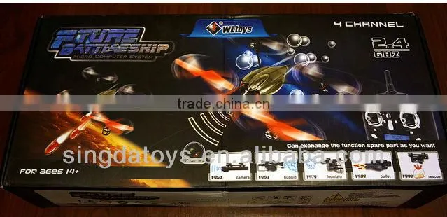 2.4G 4 Channel With 3-axis gyro RC ufo wl toys