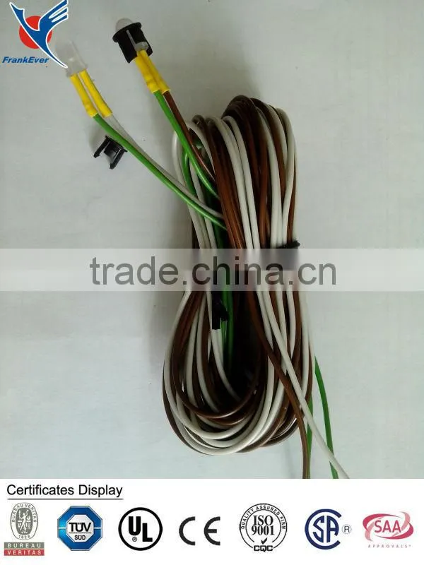 22awg wire harness with led automotive wire harness