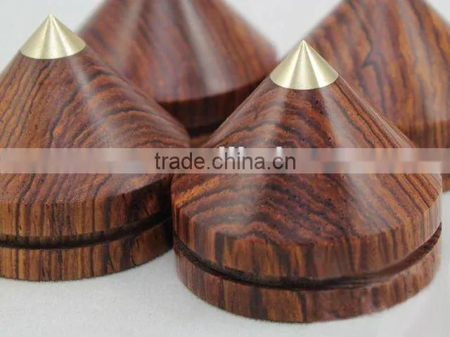 Red Sandalwood Isolation Feet + Red Sandalwood Base Plates HT2