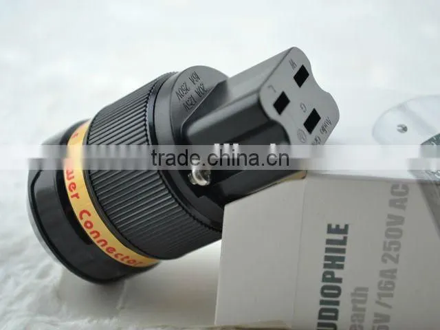 Hi-End BLA20A Red Copper 20A IEC Plug