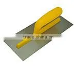 Plastering Trowels with Wooden Handle, Closed Type, Square Notching Tools