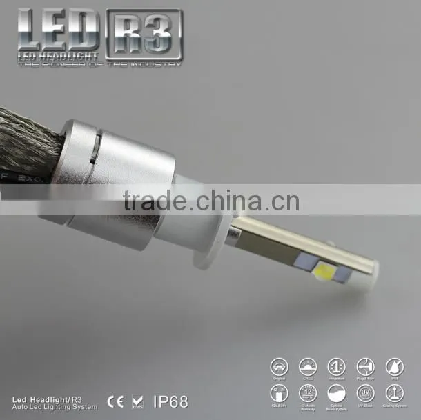 Latest Generation 40W 4800LM H1 H3 H4 H7 H11 H13 9004 9006 9007 9005 R3 led headlight kit