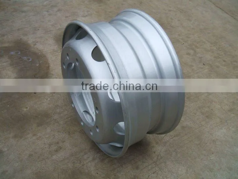 Tubeless wheel rims 22.5x9.00,22.5 inch steel wheel,truck wheel