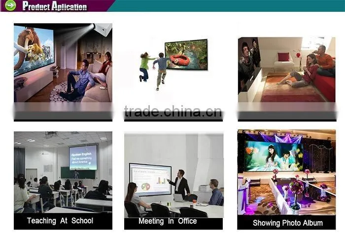 New DLP 3d android smart home theater led 3d tv projectors for 3D mapping