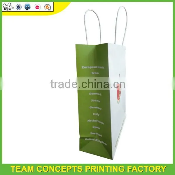 New and Fashion kraft china gift paper bag manufactures
