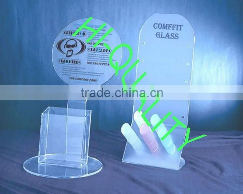 Frosted White Acrylic Perfume Display Stands