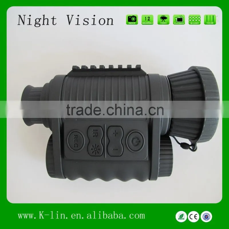 Multifunctional Digital monocular Infared Rangefinder Day Night Vision Goggles Night Vision Scope for Hunting