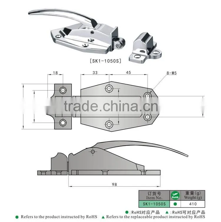 SK1-1050S Cold Storage Door Handle