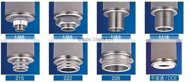 Stainless Steel Material Suction Filter Cartridge For Hydraulic System