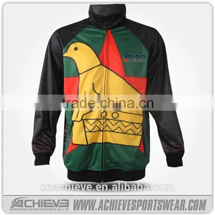 Full sublimated print winter jacket custom made bomber jacket wholesale high quality jacket