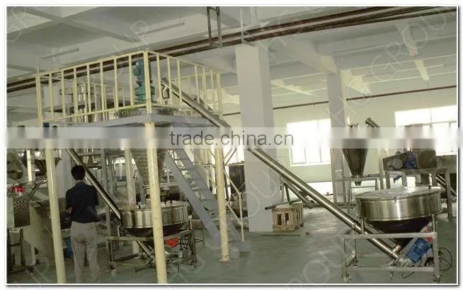 stackable potato chips processing line