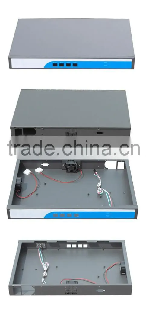 1U industrial firewall server case/chassis/barebone with Barebone Memory Capacity and Stock Products Status