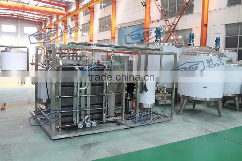 Juice/milk board UHT pasteurizer