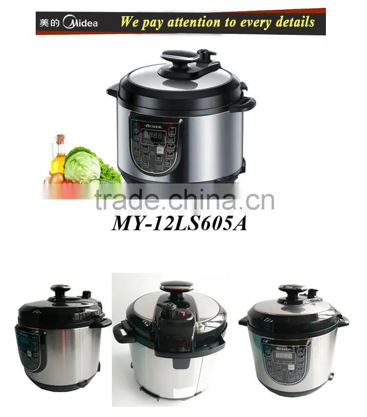Non Stick Coating Pot Aluminum Safety Valve Pressure Cooker 220V