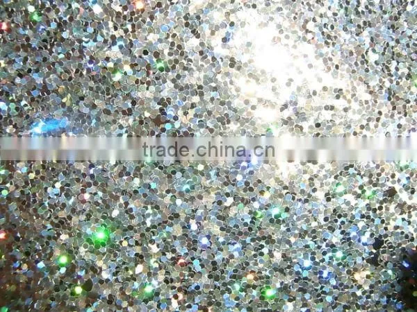 hot selling shoes glitter printed fabric