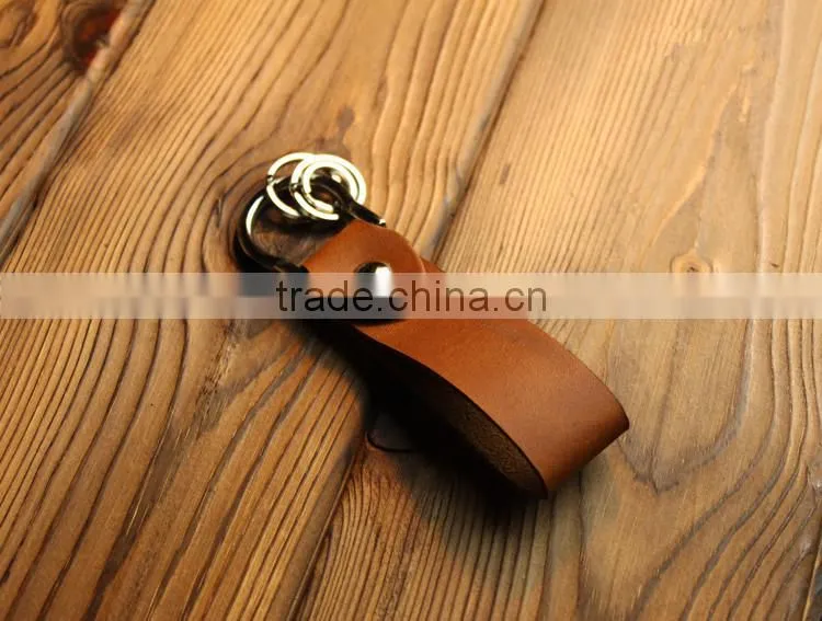 custom leather goods leather key chain