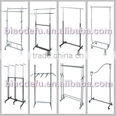 Detachable exhibition display rack used 4' x 4' slatwall panel