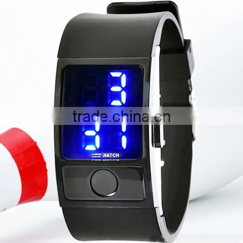 2014 alibaba express high quality ladies plastic LED smart watch(WJ-2250)