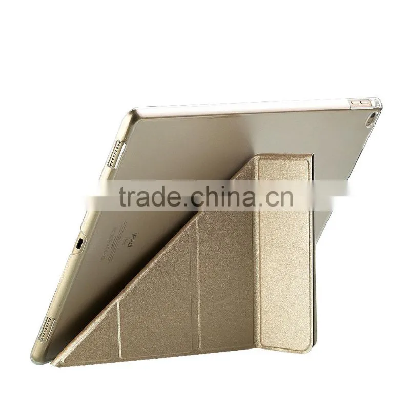 For iPad Pro Transformer PU Smart Cover For iPad Pro Leather Cover